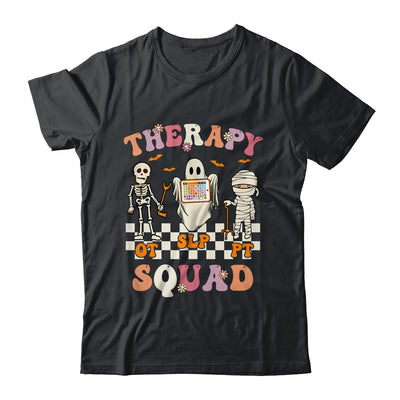 Retro Therapy Squad SLP OT PT Team Halloween Speech Physical Shirt & Hoodie | teecentury