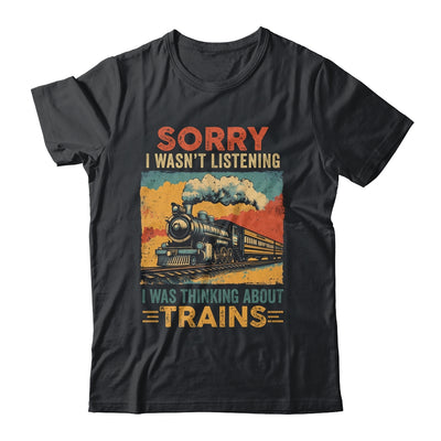Retro Train Lover Model Railroad Conductor Funny Train Shirt & Hoodie | teecentury