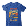 Retro Train Lover Model Railroad Conductor Funny Train Shirt & Hoodie | teecentury