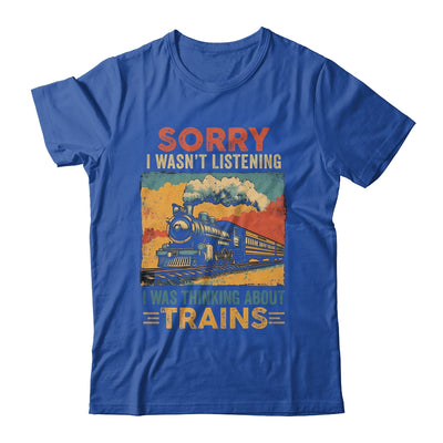 Retro Train Lover Model Railroad Conductor Funny Train Shirt & Hoodie | teecentury