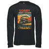 Retro Train Lover Model Railroad Conductor Funny Train Shirt & Hoodie | teecentury