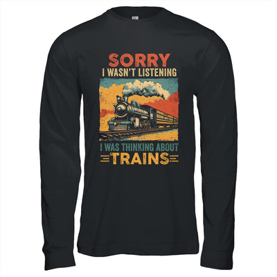 Retro Train Lover Model Railroad Conductor Funny Train Shirt & Hoodie | teecentury
