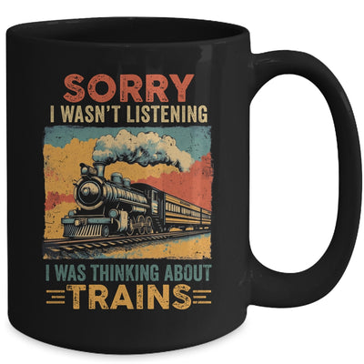 Retro Train Lover Model Railroad Conductor Funny Train Mug | teecentury