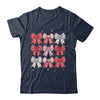 Retro Valentine's Day Heart Coquette Bow Women Kids Girl Shirt & Tank Top | teecentury