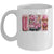 Retro Valentines Day Town Western Highland Cow Women Girls Mug | teecentury