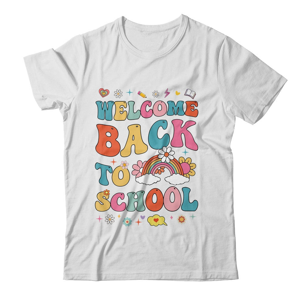 Retro Welcome Back To School Teacher Appreciation Boys Girls Shirt & Hoodie | teecentury