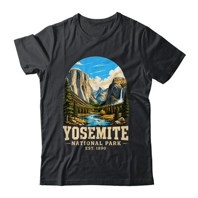 Retro Yosemite National Park USA Vintage Hiking California Shirt & Tank Top | teecentury