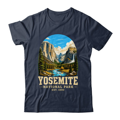 Retro Yosemite National Park USA Vintage Hiking California Shirt & Tank Top | teecentury