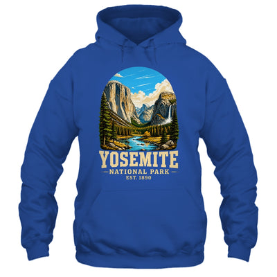 Retro Yosemite National Park USA Vintage Hiking California Shirt & Tank Top | teecentury