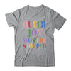 Retro You Cant Ban Queer Joy Floral Lesbian Trans LGBTQ Shirt & Tank Top | teecentury