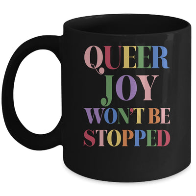 Retro You Cant Ban Queer Joy Floral Lesbian Trans LGBTQ Mug | teecentury