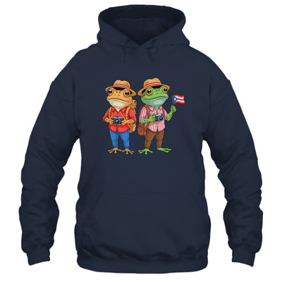 Rican Sapo Concho Coqui Frog Funny Puerto Rico Flag Shirt & Tank Top | teecentury