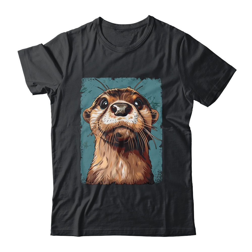 River Otter Lover For Boys Girls Cute Otter Animal Funny Shirt & Tank Top | teecentury