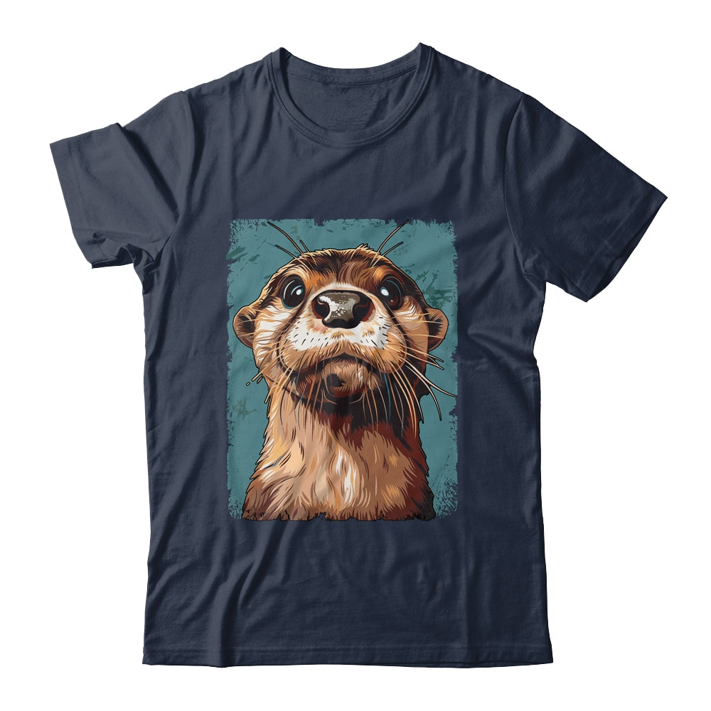 River Otter Lover For Boys Girls Cute Otter Animal Funny Shirt & Tank Top | teecentury