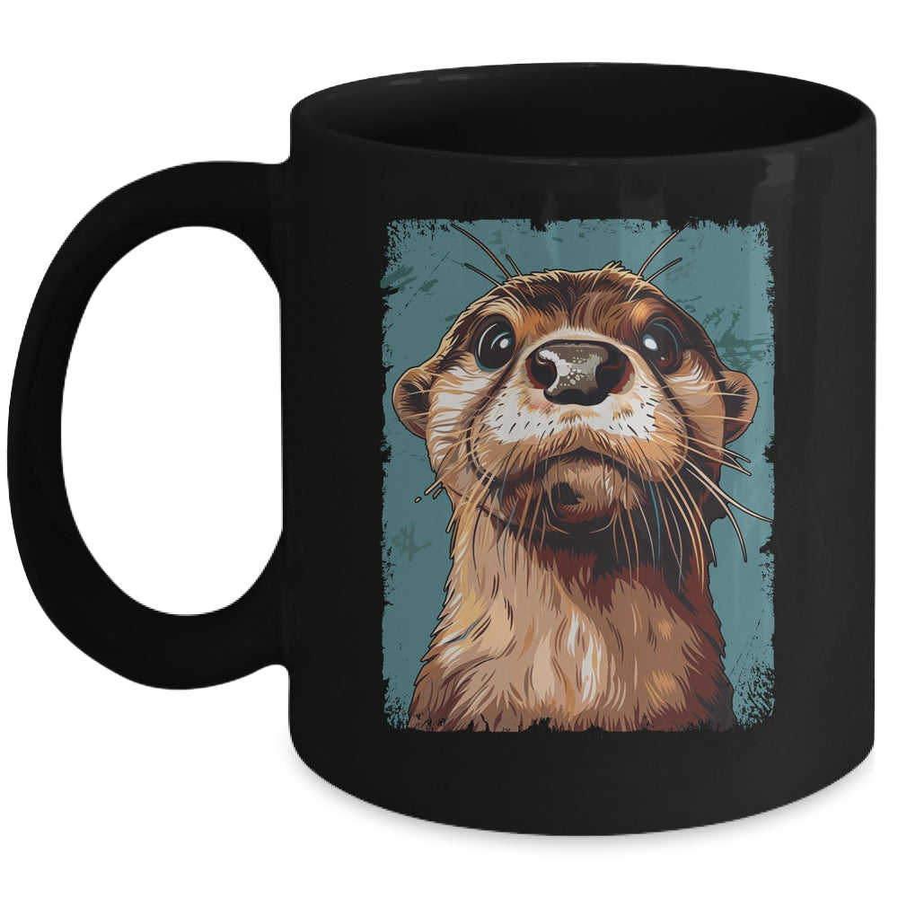 River Otter Lover For Boys Girls Cute Otter Animal Funny Mug | teecentury