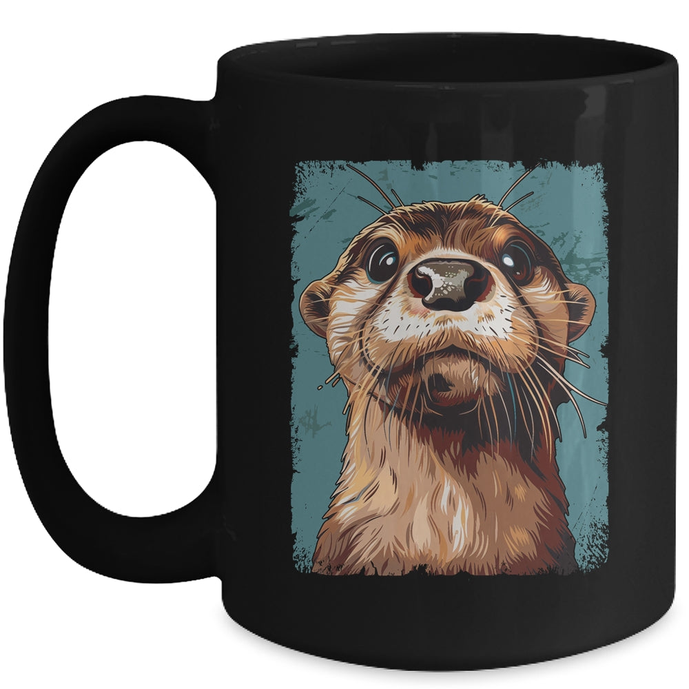 River Otter Lover For Boys Girls Cute Otter Animal Funny Mug | teecentury