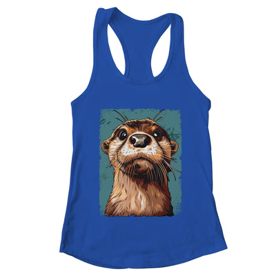River Otter Lover For Boys Girls Cute Otter Animal Funny Shirt & Tank Top | teecentury