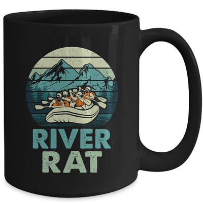 River Rat Rafting Vintage Design For Men Women Mug | teecentury