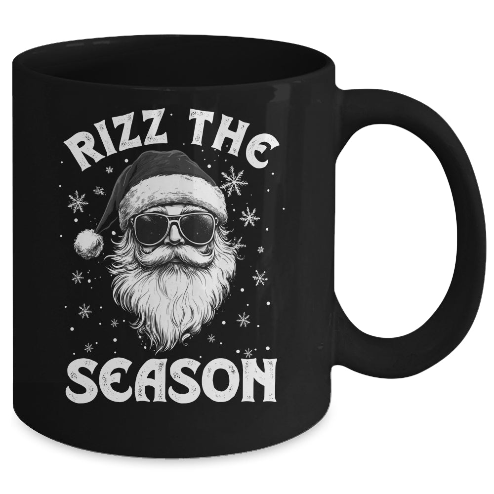 Rizz The Season Christmas Santa Claus Rizzler Holiday Funny Mug | teecentury