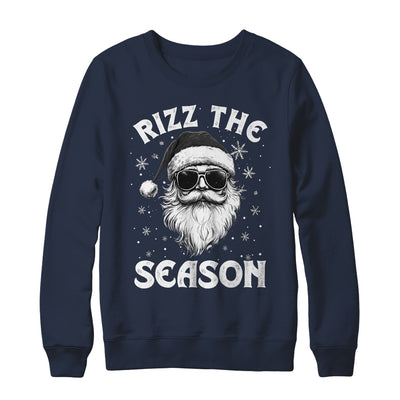 Rizz The Season Christmas Santa Claus Rizzler Holiday Funny Shirt & Sweatshirt | teecentury