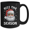 Rizz The Season Funny Christmas Santa Claus Rizzler Holiday Mug | teecentury