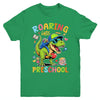 Roaring Into Preschool Back To School Boys T-Rex Dinosaur Youth Shirt | teecentury