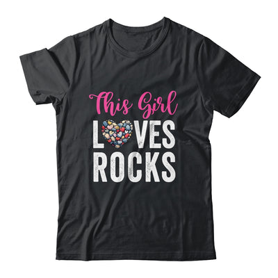 Rock Collector Hunting Girl Women Stones Geology Rockhound Shirt & Tank Top | teecentury