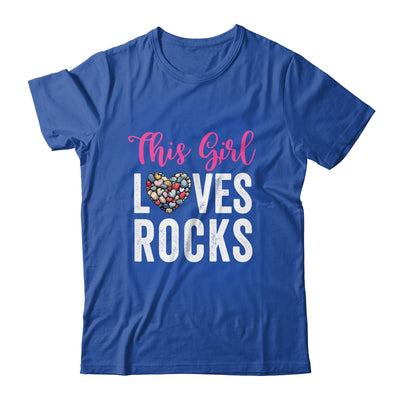 Rock Collector Hunting Girl Women Stones Geology Rockhound Shirt & Tank Top | teecentury