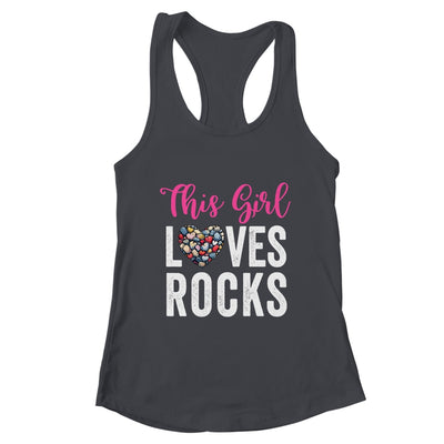 Rock Collector Hunting Girl Women Stones Geology Rockhound Shirt & Tank Top | teecentury