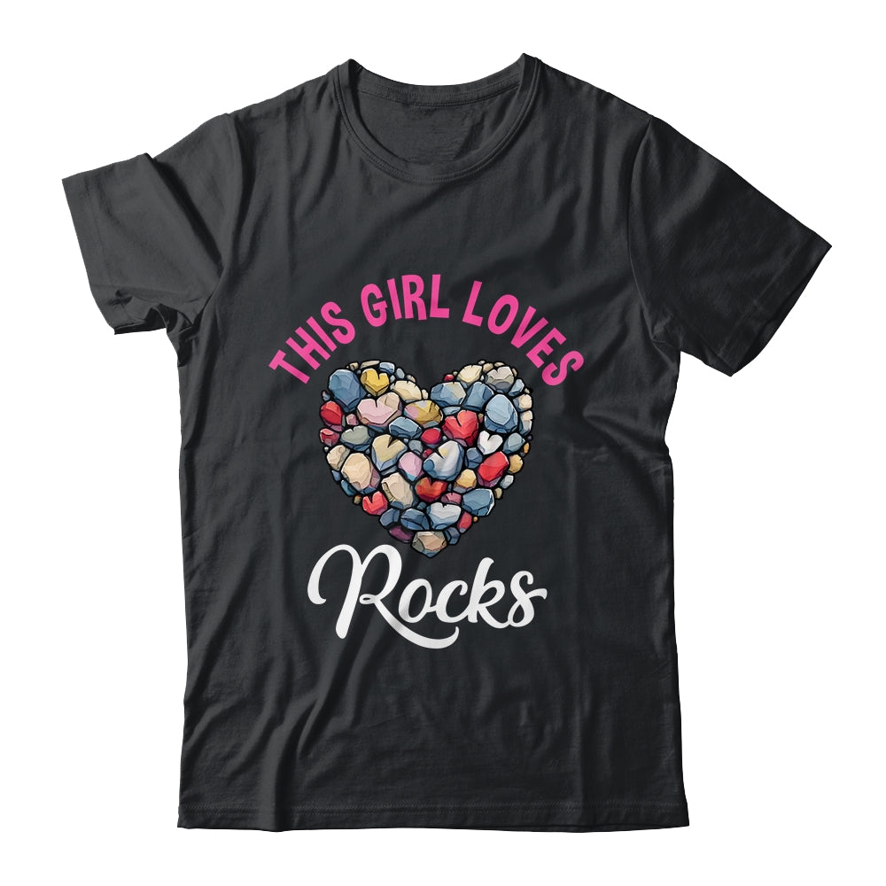 Rock Collector Hunting Women Girl Stones Geology Rockhound Shirt & Tank Top | teecentury