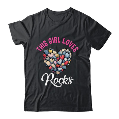 Rock Collector Hunting Women Girl Stones Geology Rockhound Shirt & Tank Top | teecentury