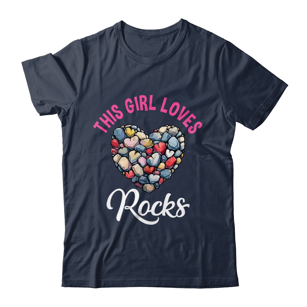 Rock Collector Hunting Women Girl Stones Geology Rockhound Shirt & Tank Top | teecentury