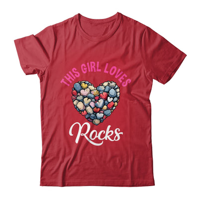 Rock Collector Hunting Women Girl Stones Geology Rockhound Shirt & Tank Top | teecentury