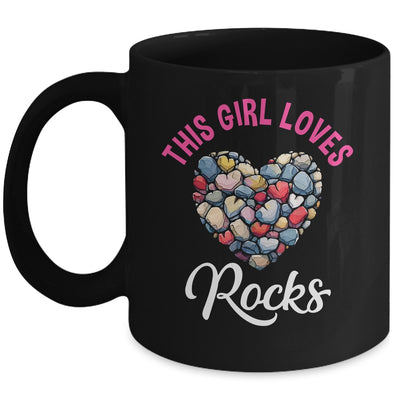 Rock Collector Hunting Women Girl Stones Geology Rockhound Mug | teecentury