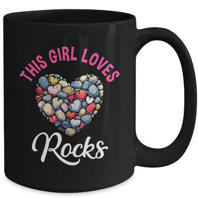 Rock Collector Hunting Women Girl Stones Geology Rockhound Mug | teecentury