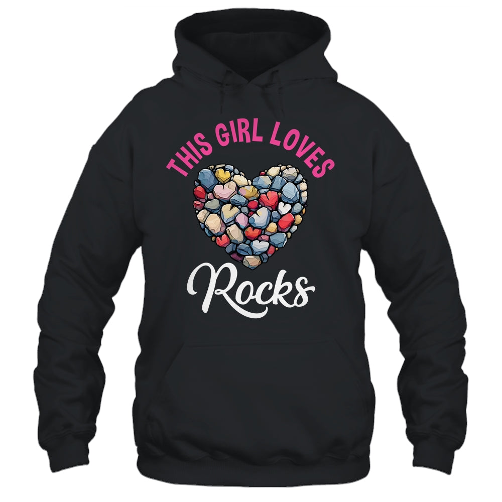 Rock Collector Hunting Women Girl Stones Geology Rockhound Shirt & Tank Top | teecentury