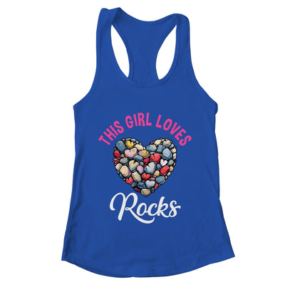 Rock Collector Hunting Women Girl Stones Geology Rockhound Shirt & Tank Top | teecentury