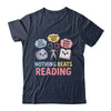 Rock Paper Scissors Nothing Beats Reading Funny Book Lover Shirt & Hoodie | teecentury