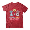 Rock Paper Scissors Nothing Beats Reading Funny Book Lover Shirt & Hoodie | teecentury