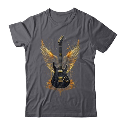 Rock & Roll Guitar With Wings Vintage Retro 80s Music Shirt & Hoodie | teecentury