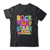 Rock The Staar Test Testing Day Retro Groovy Teacher Stars Shirt & Hoodie | teecentury