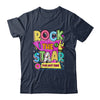 Rock The Staar Test Testing Day Retro Groovy Teacher Stars Shirt & Hoodie | teecentury