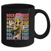 Rock The Test Day Teacher Testing Day Motivational Funny Mug | teecentury