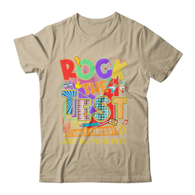 Rock The Test Dont Stress Testing Day Teachers Students Shirt & Hoodie | teecentury