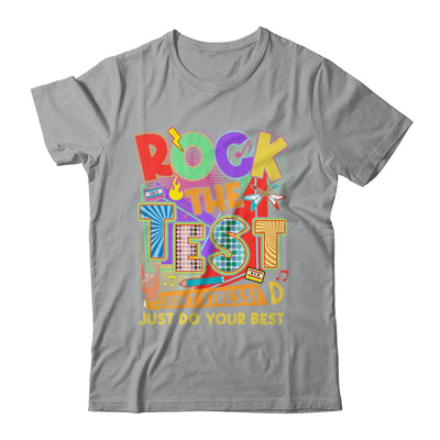 Rock The Test Dont Stress Testing Day Teachers Students Shirt & Hoodie | teecentury