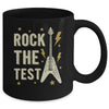 Rock The Test Guitar Testing Day Teacher Test Day Teacher Mug | teecentury