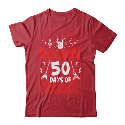 Rockin 50 Days Of School 50th Day Of School 50 Days Smarter Shirt & Hoodie | teecentury