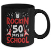 Rockin 50 Days Of School 50th Day Of School 50 Days Smarter Mug | teecentury