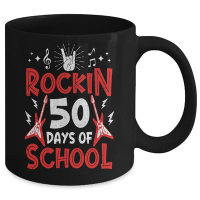 Rockin 50 Days Of School 50th Day Of School 50 Days Smarter Mug | teecentury