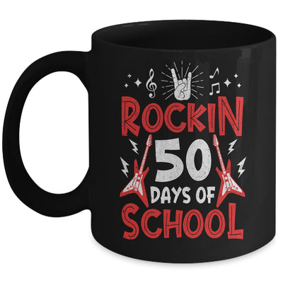 Rockin 50 Days Of School 50th Day Of School 50 Days Smarter Mug | teecentury